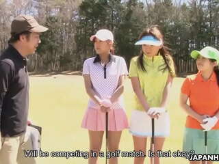 Asian golf gra obroty w zabawka sesja